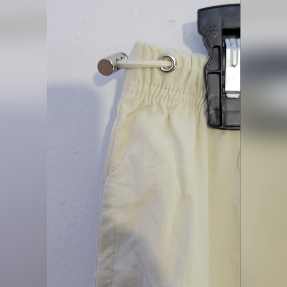 NEW With Tags Bo & Tee Khaki Drawstring Wide Leg Pants Size Medium - Picture 6 of 11